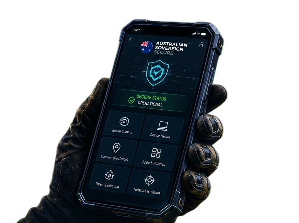 Ruggedised secure mobility device interface